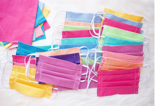 SEWING + DONATING FACE MASKS