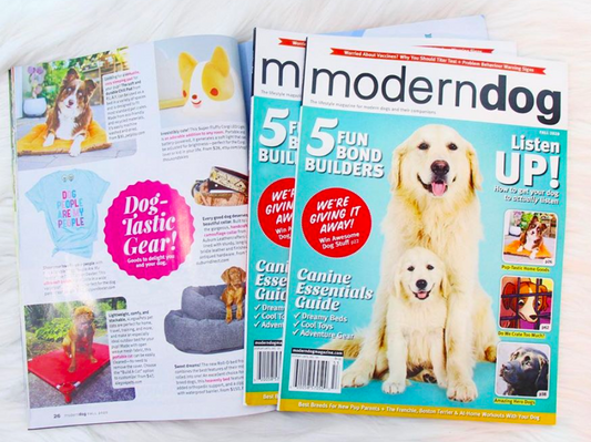 MODERN DOG MAG FEATURE - FALL ISSUE