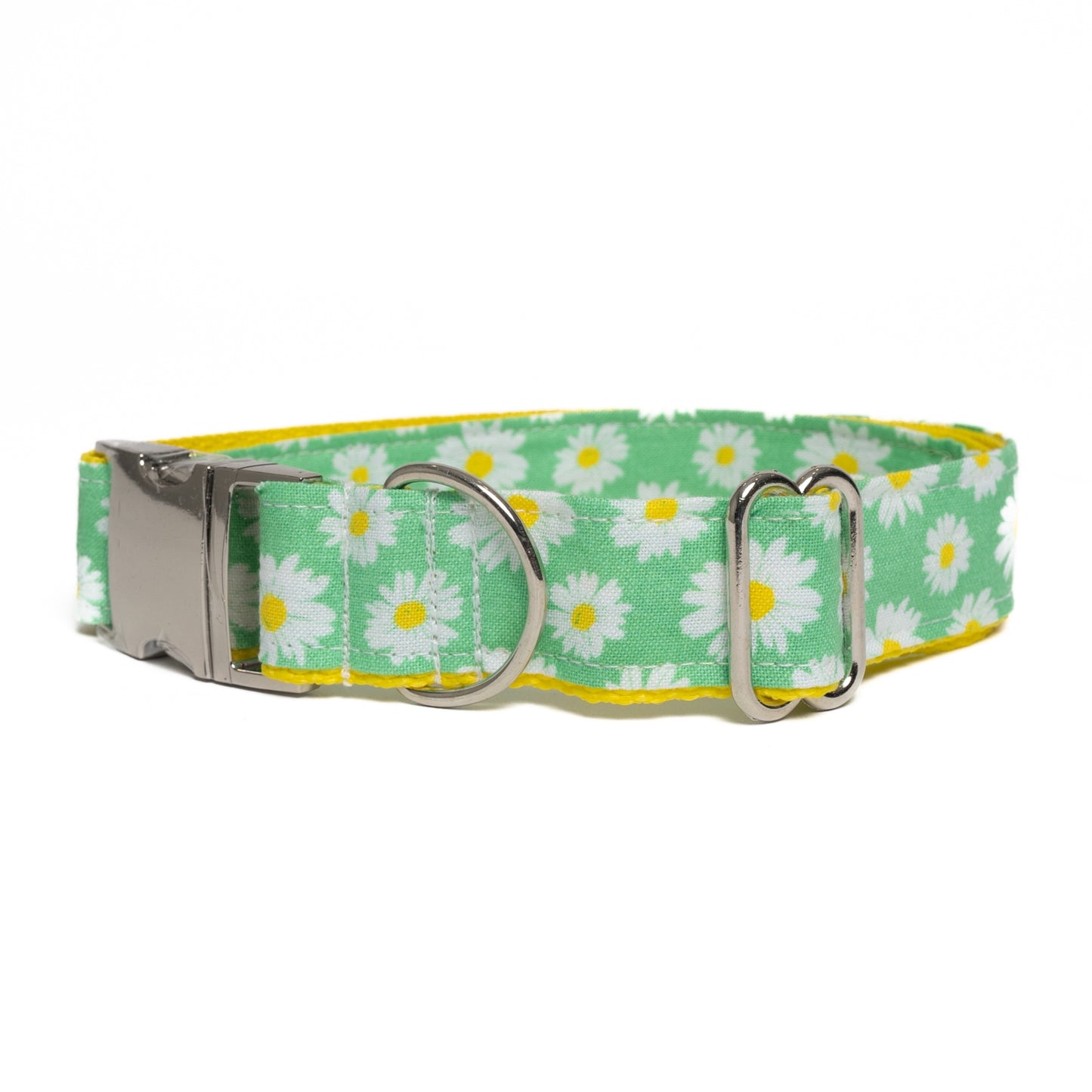 GREEN DAISY - DOG COLLAR