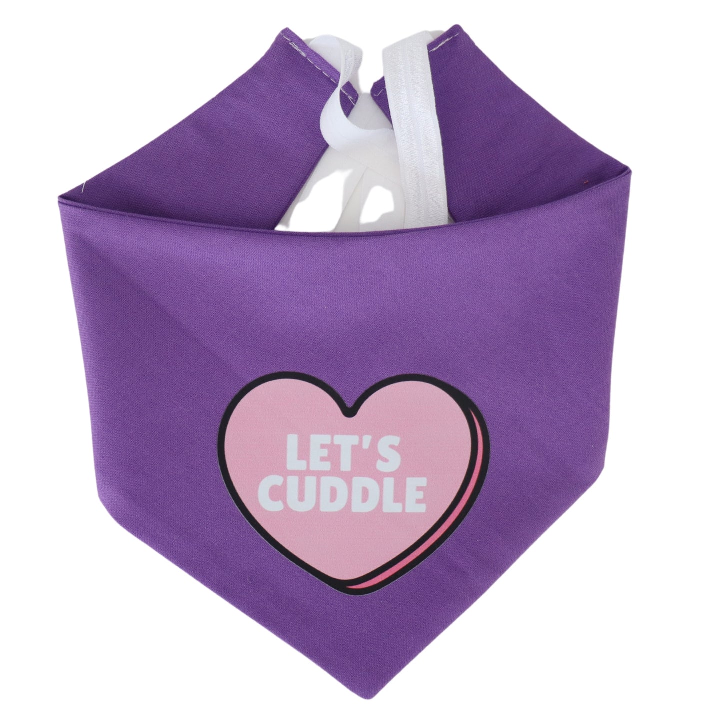 LET'S CUDDLE - CLASSIC DOG BANDANA