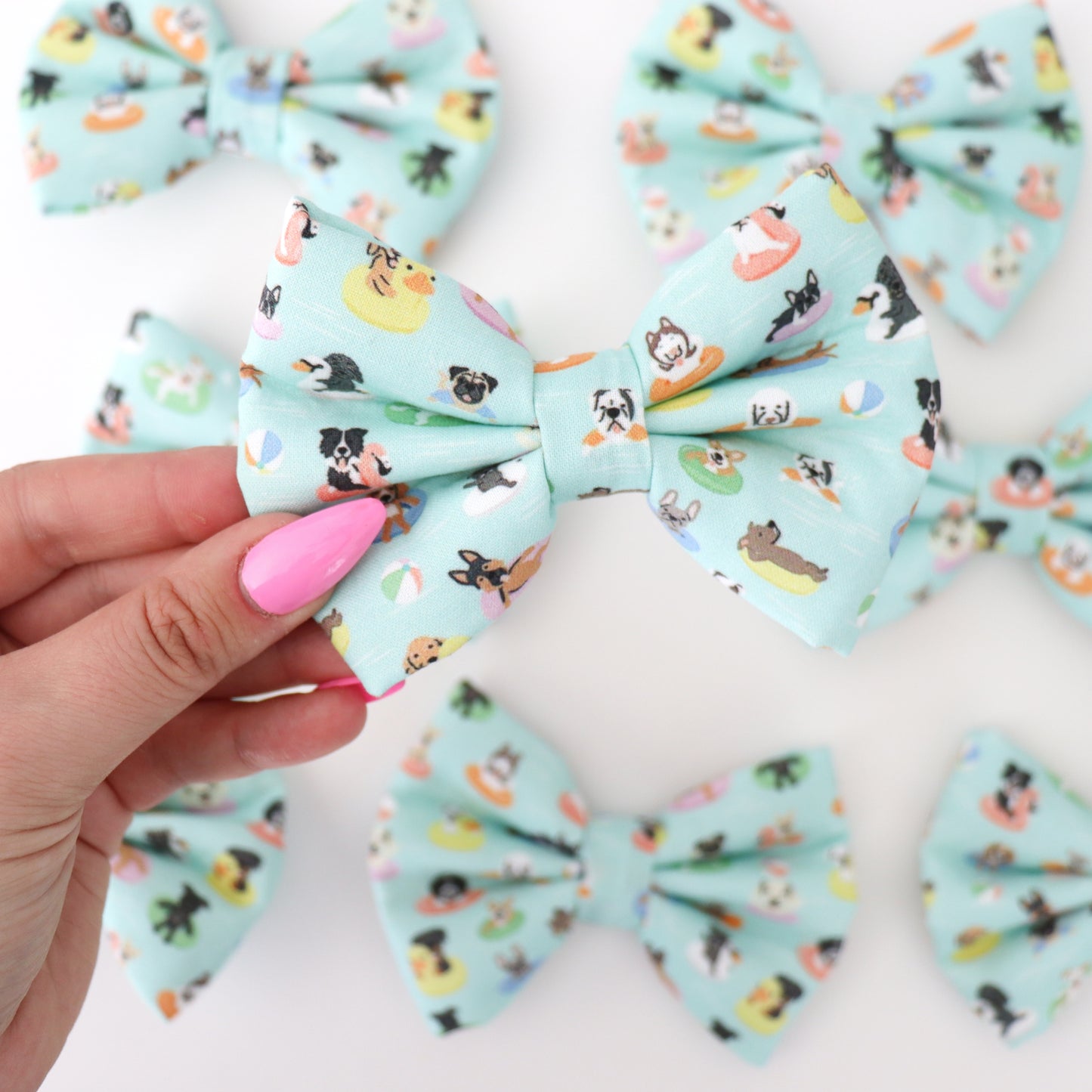 POOL FLOAT DOGS- DAPPER DEXTER DOG BOW TIE