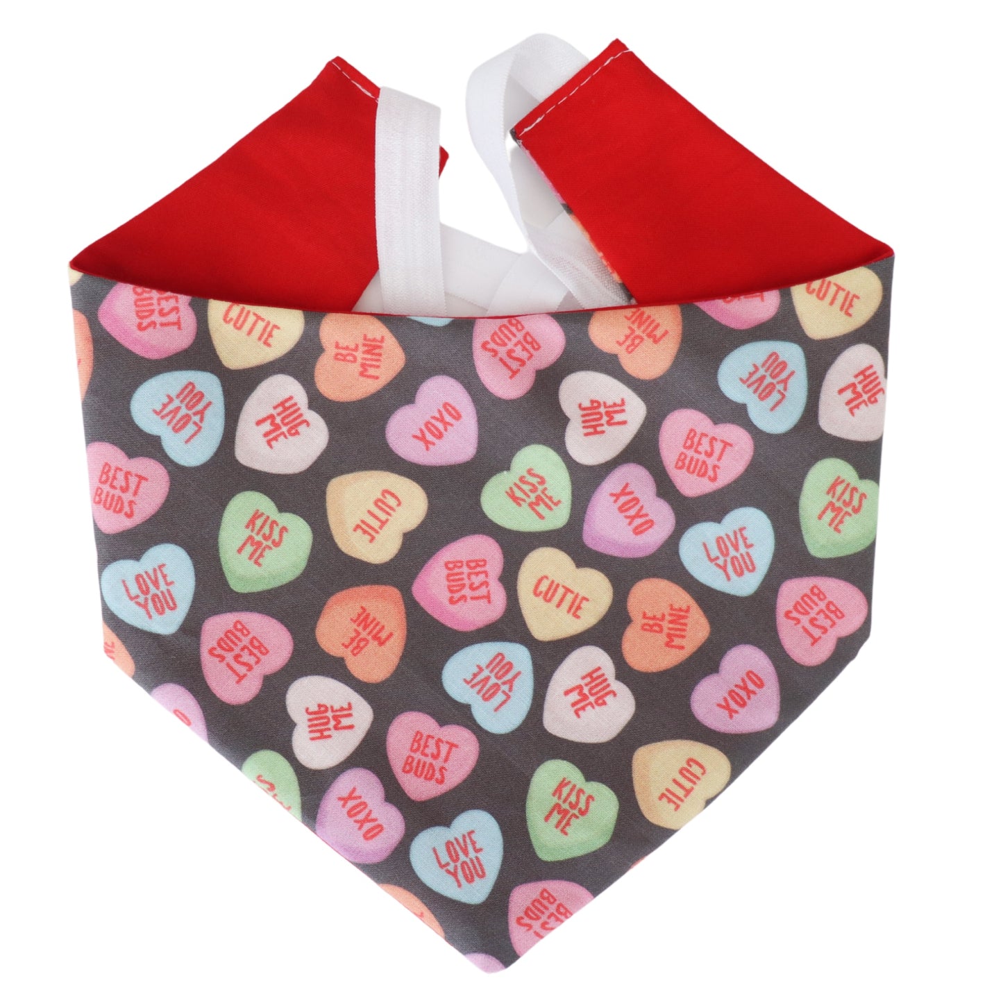 CANDY HEARTS - CLASSIC DOG BANDANA