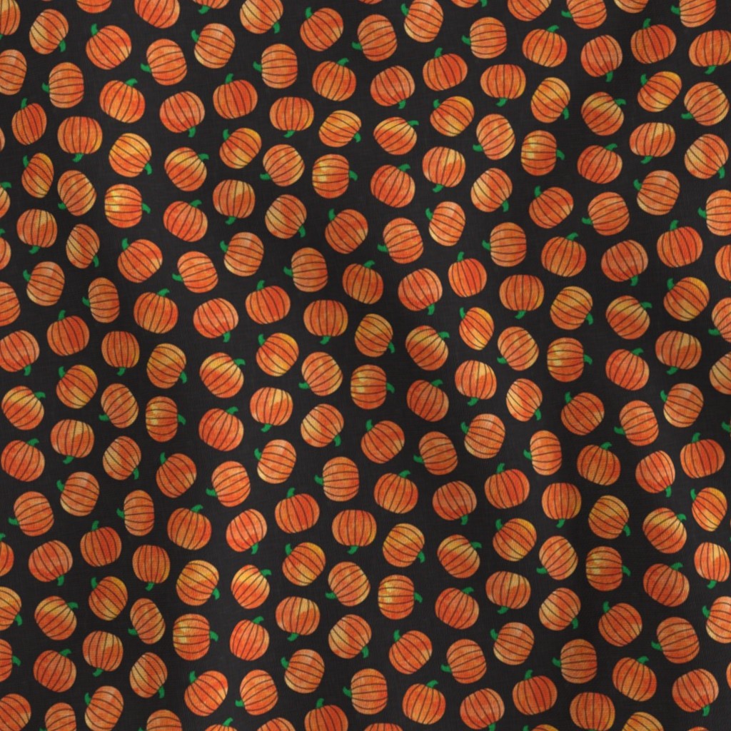 PUMPKINS (ON BLACK)- DAPPER DEXTER DOG BOW TIE