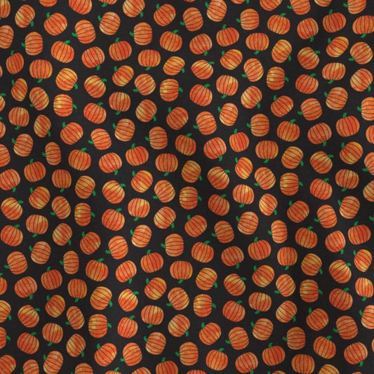 PUMPKINS (ON BLACK)- DAPPER DEXTER DOG BOW TIE