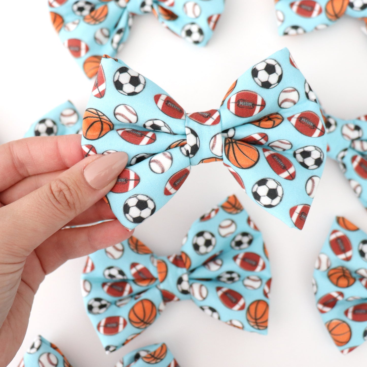 LETS PLAY BALL - DAPPER DEXTER DOG BOW TIE