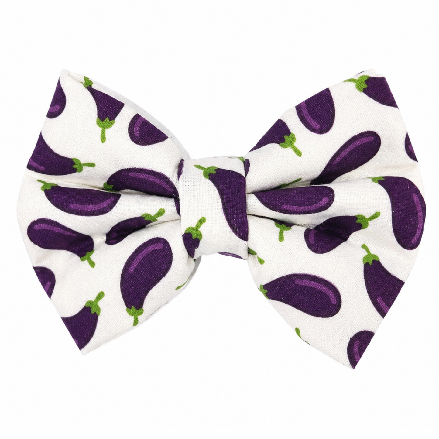 EGGPLANT- DAPPER DEXTER DOG BOW TIE