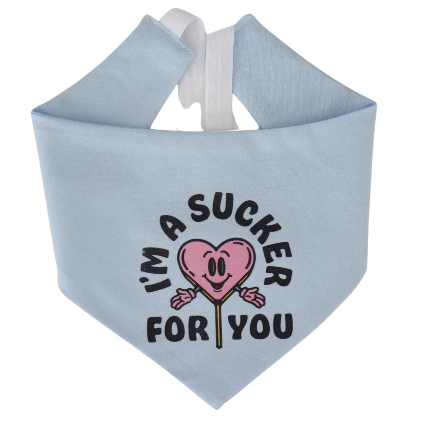 SUCKER FOR YOU- CLASSIC DOG BANDANA