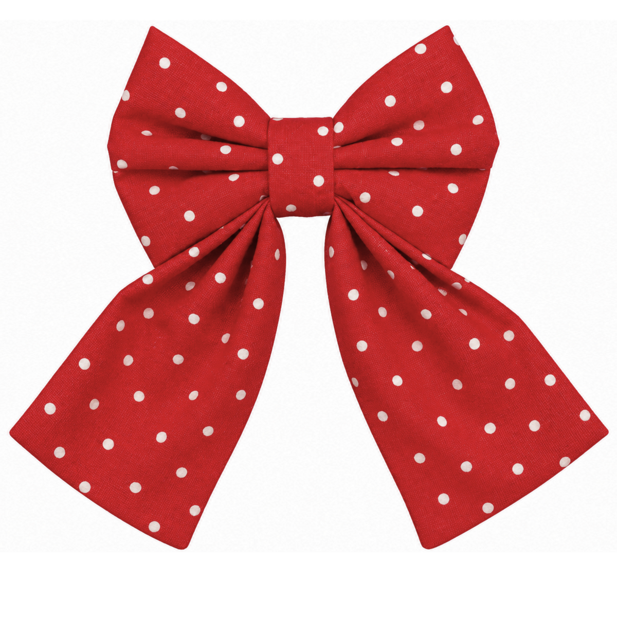 CRANBERRY POLKA DOT - SAILOR BOW