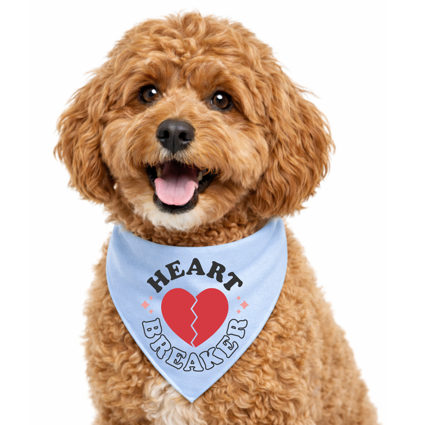 HEART BREAKER - CLASSIC DOG BANDANA