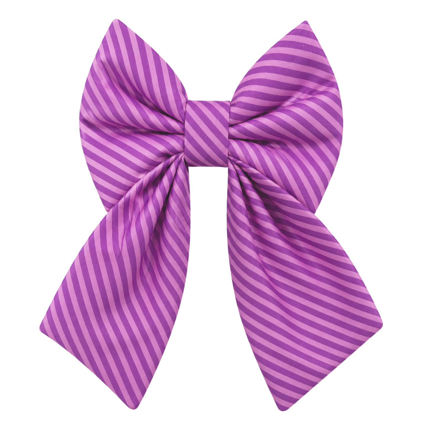 PURPLE STRIPES - SAILOR BOW