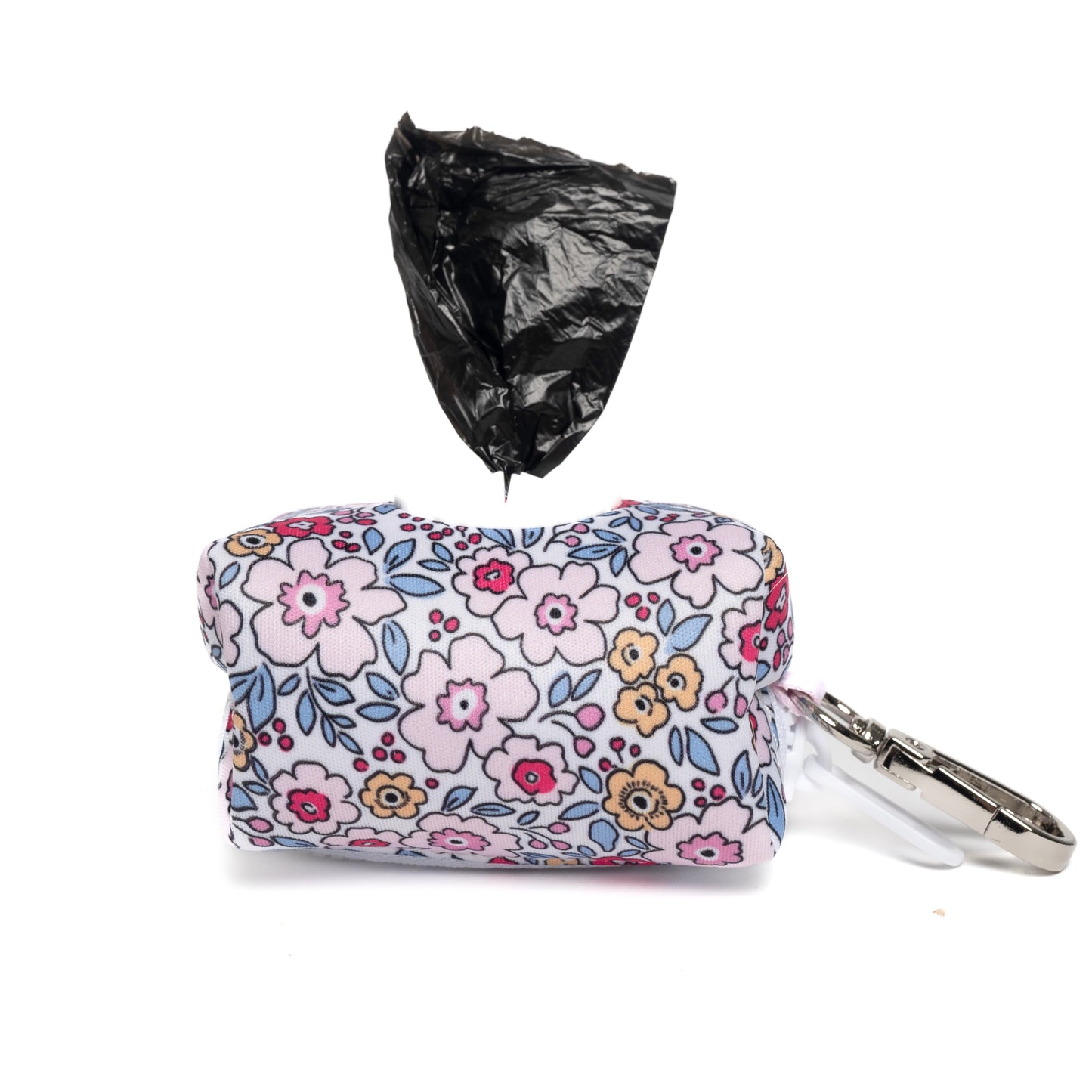PINK & LAVENDER FLORAL LEASH BAG