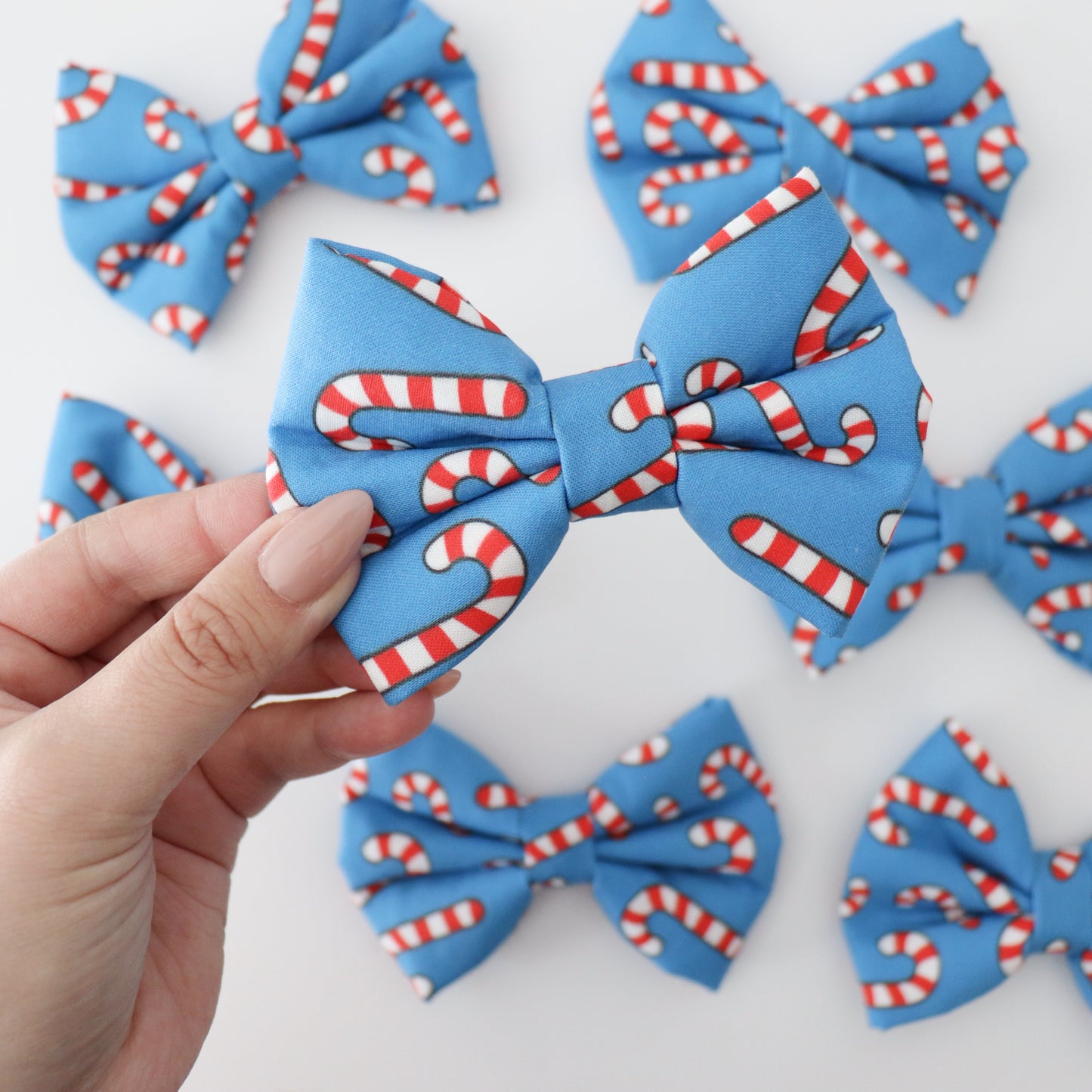 CANDY CANES - DAPPER DEXTER DOG BOW TIE