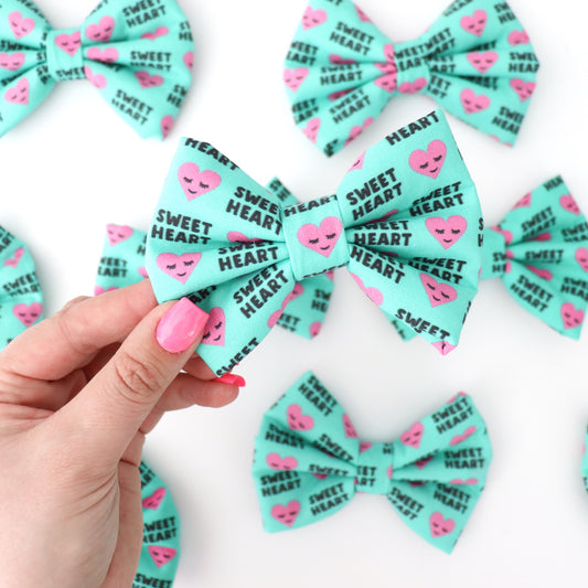 SWEET HEART - DAPPER DEXTER DOG BOW TIE