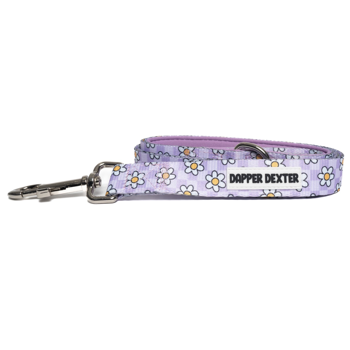 LAVENDER DAISY DOG LEASH