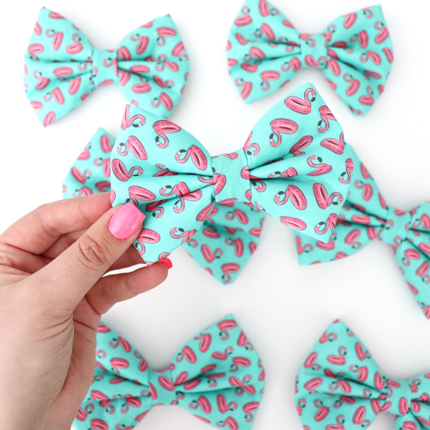 FLAMINGO POOL FLOATS - DAPPER DEXTER DOG BOW TIE