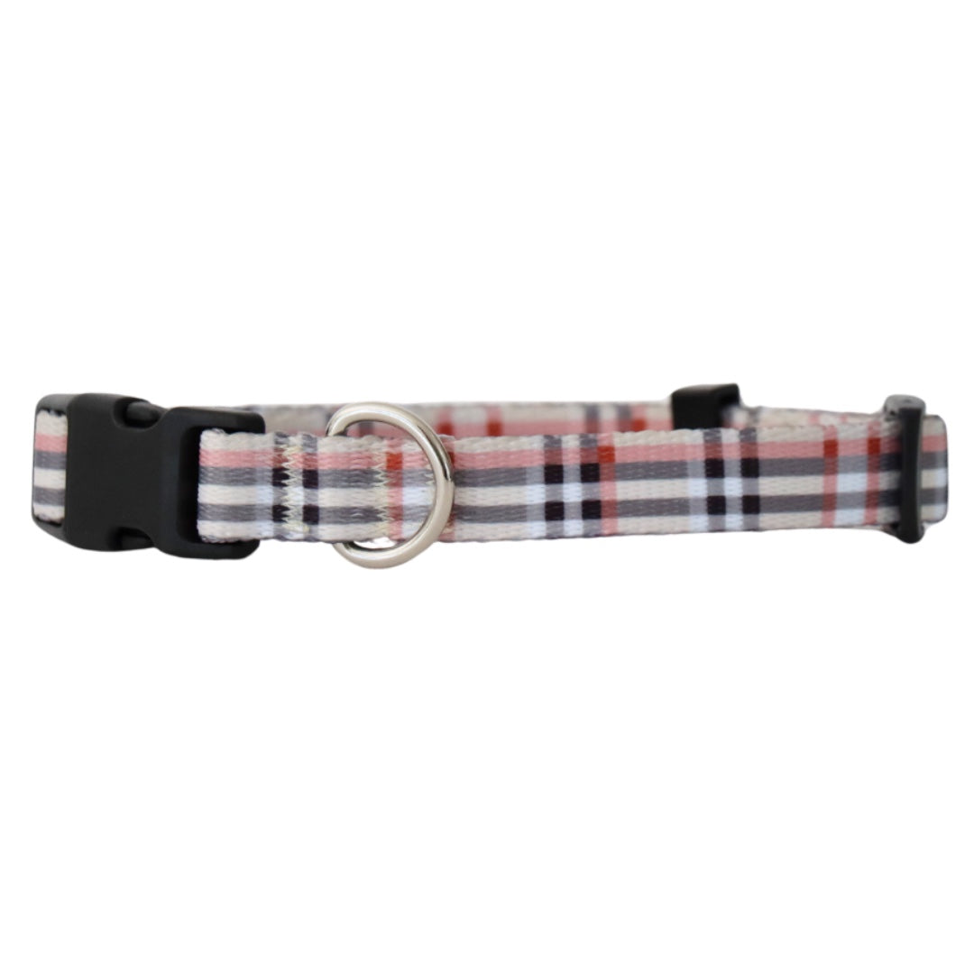 TAN PLAID - EXTRA SMALL COLLAR