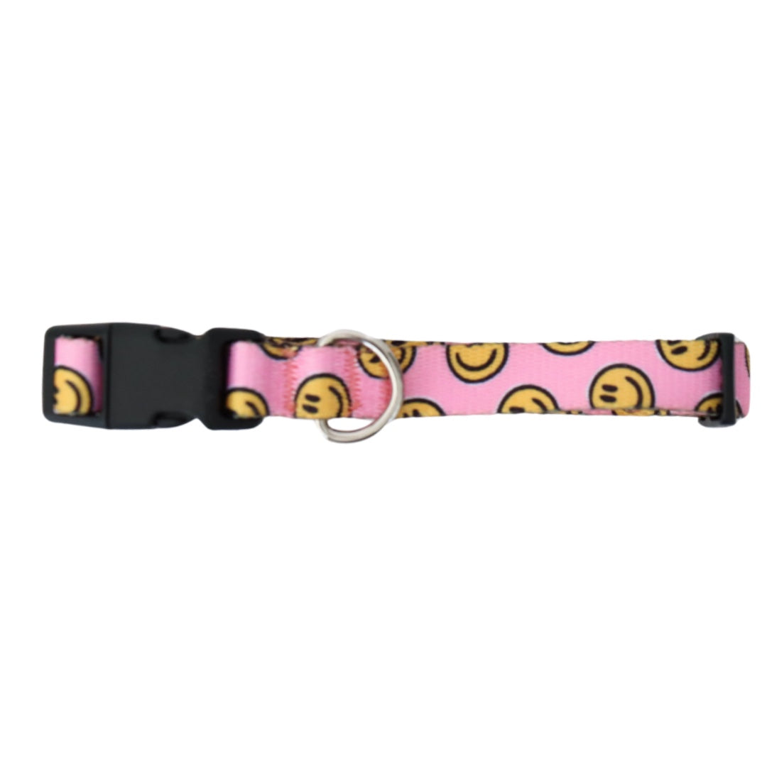 HAPPY AF (PINK) - EXTRA SMALL COLLAR