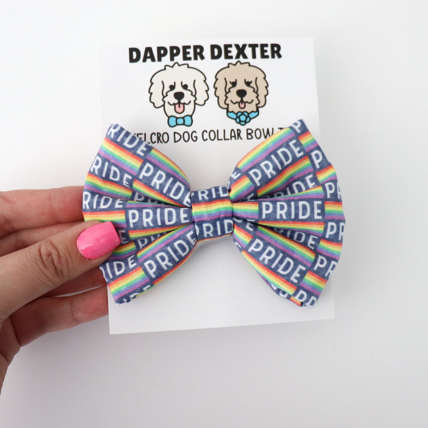 PRIDE - DAPPER DEXTER DOG BOW TIE
