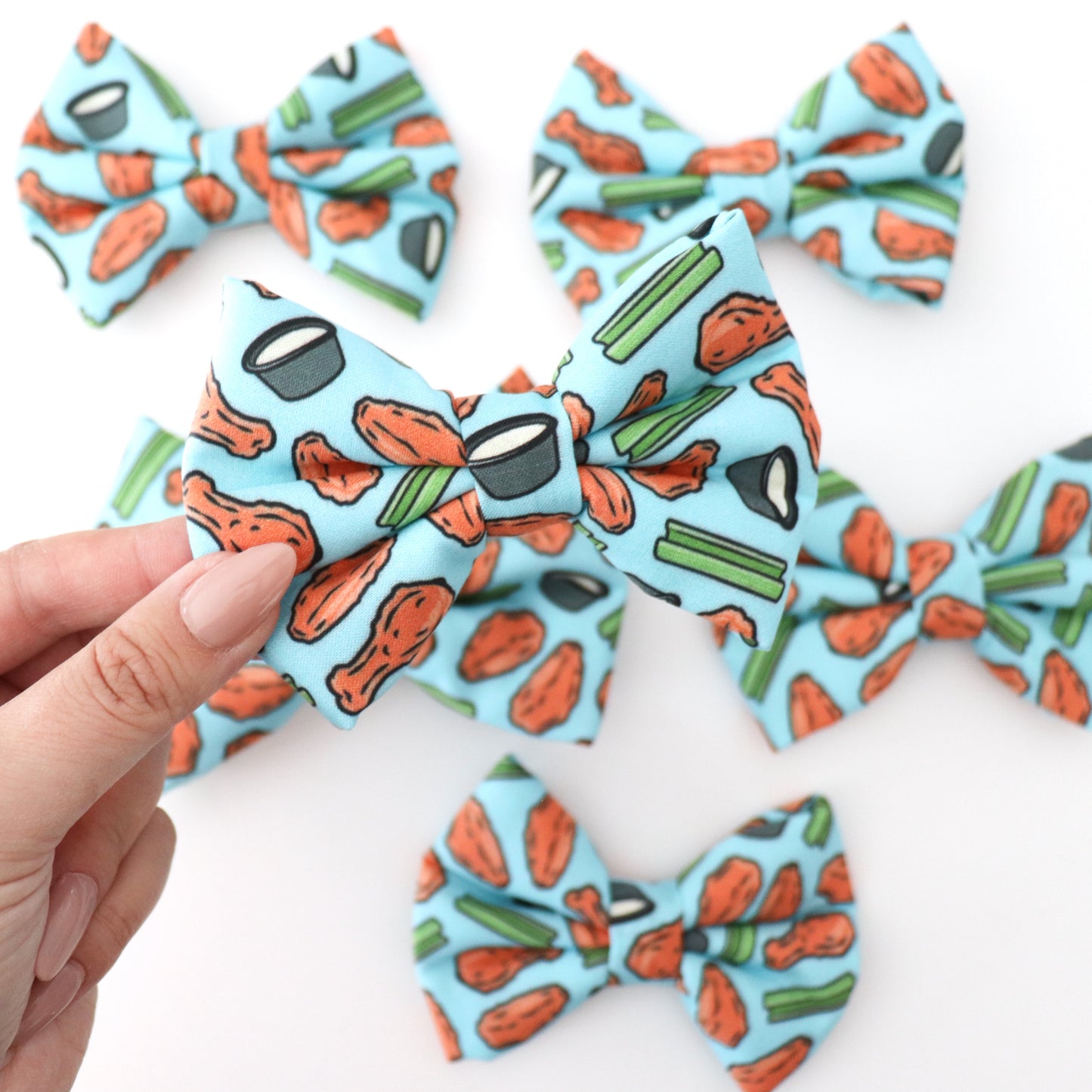 BUFFALO WINGS - DAPPER DEXTER DOG BOW TIE