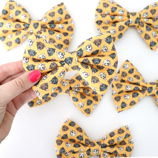 LABS- DAPPER DEXTER DOG BOW TIE