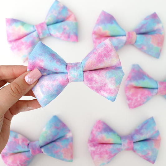 COTTON CANDY SKY - DOG BOW TIE BY DAPPER DEXTER