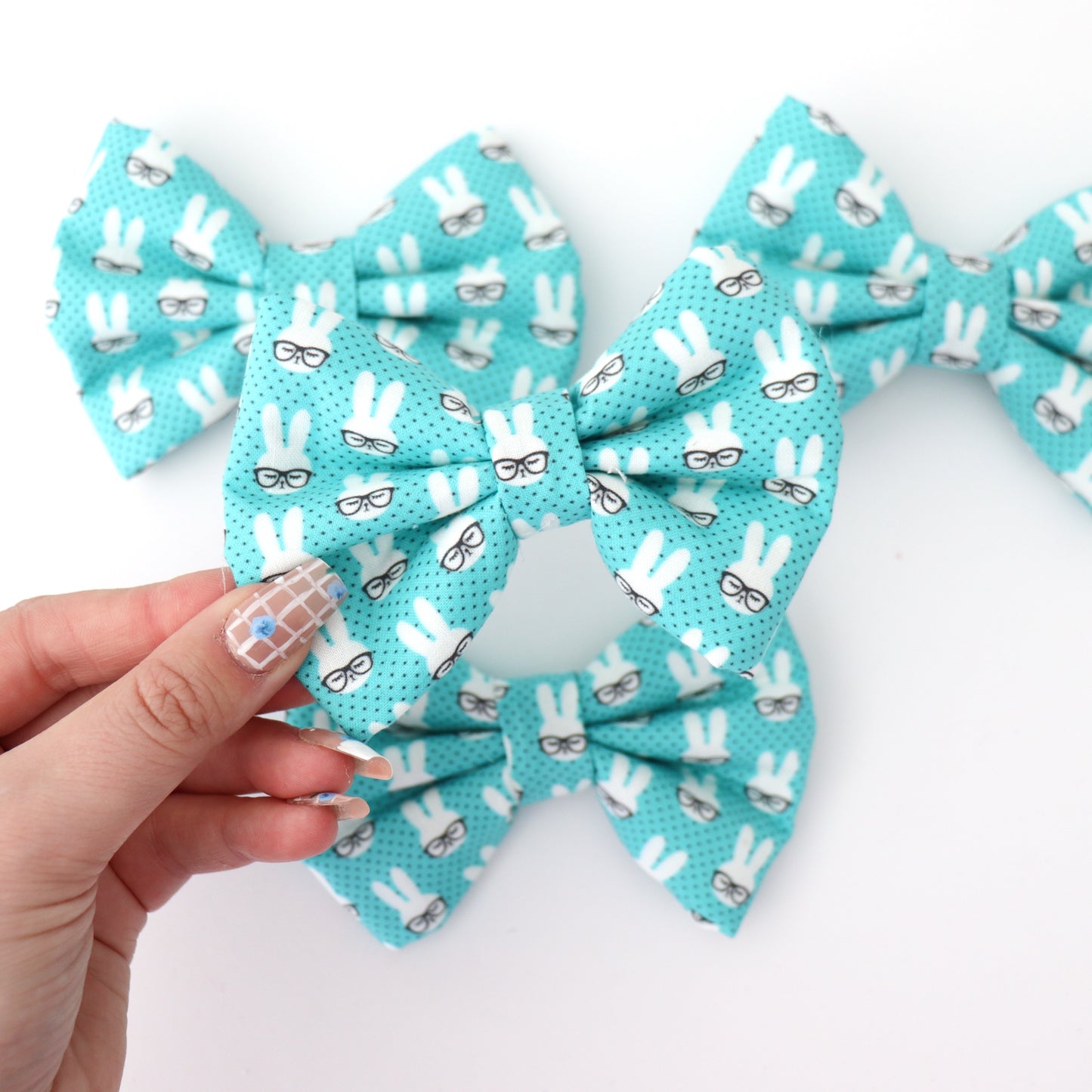 HIPSTER BUNNY- DAPPER DEXTER DOG BOW TIE