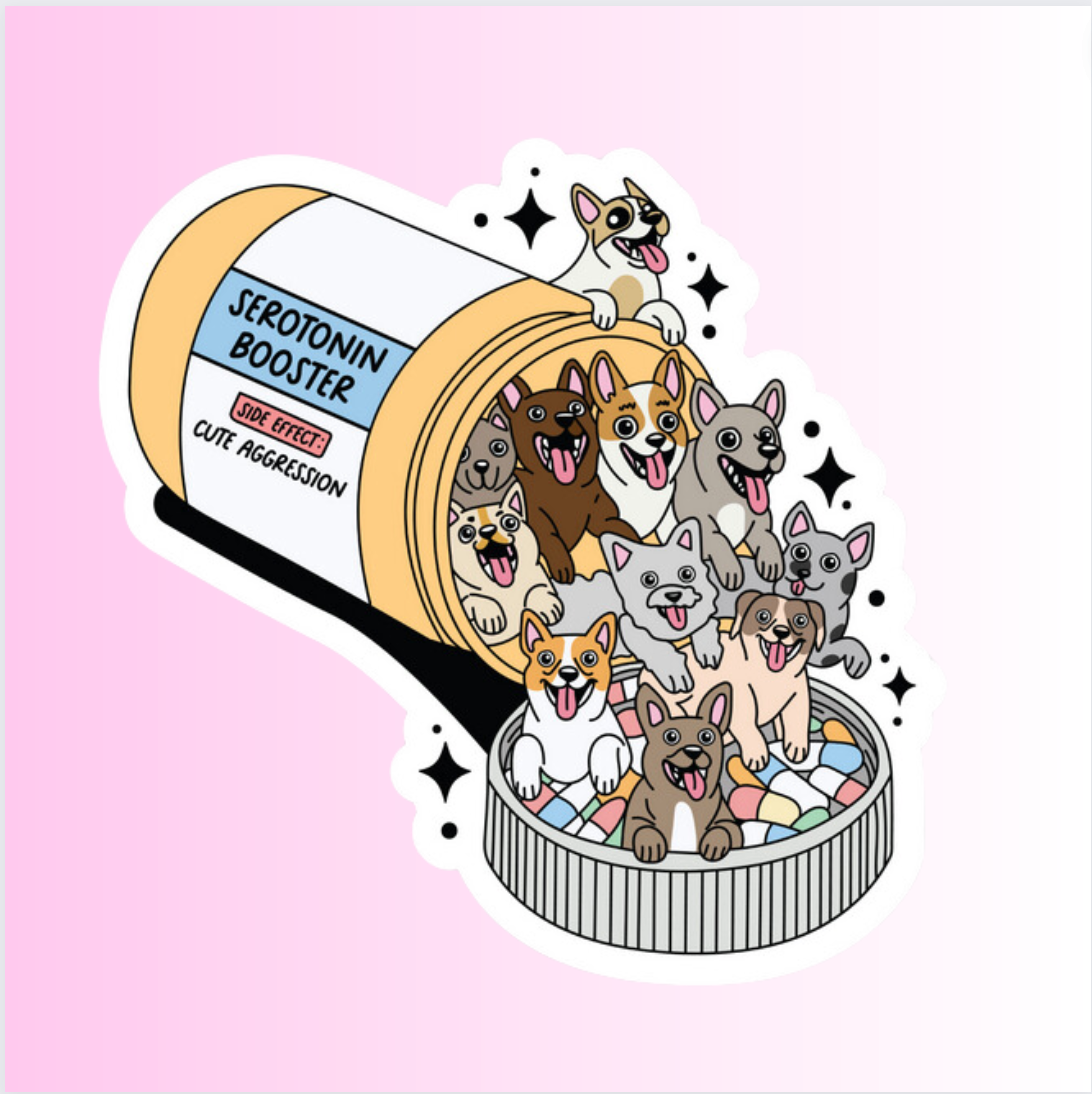 SEROTONIN BOOSTER - STICKER