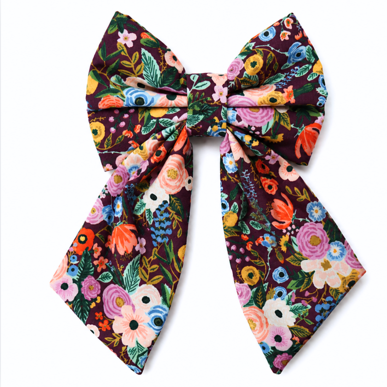 RIFEL CO FLORAL (CRANBERRY) - SAILOR BOW