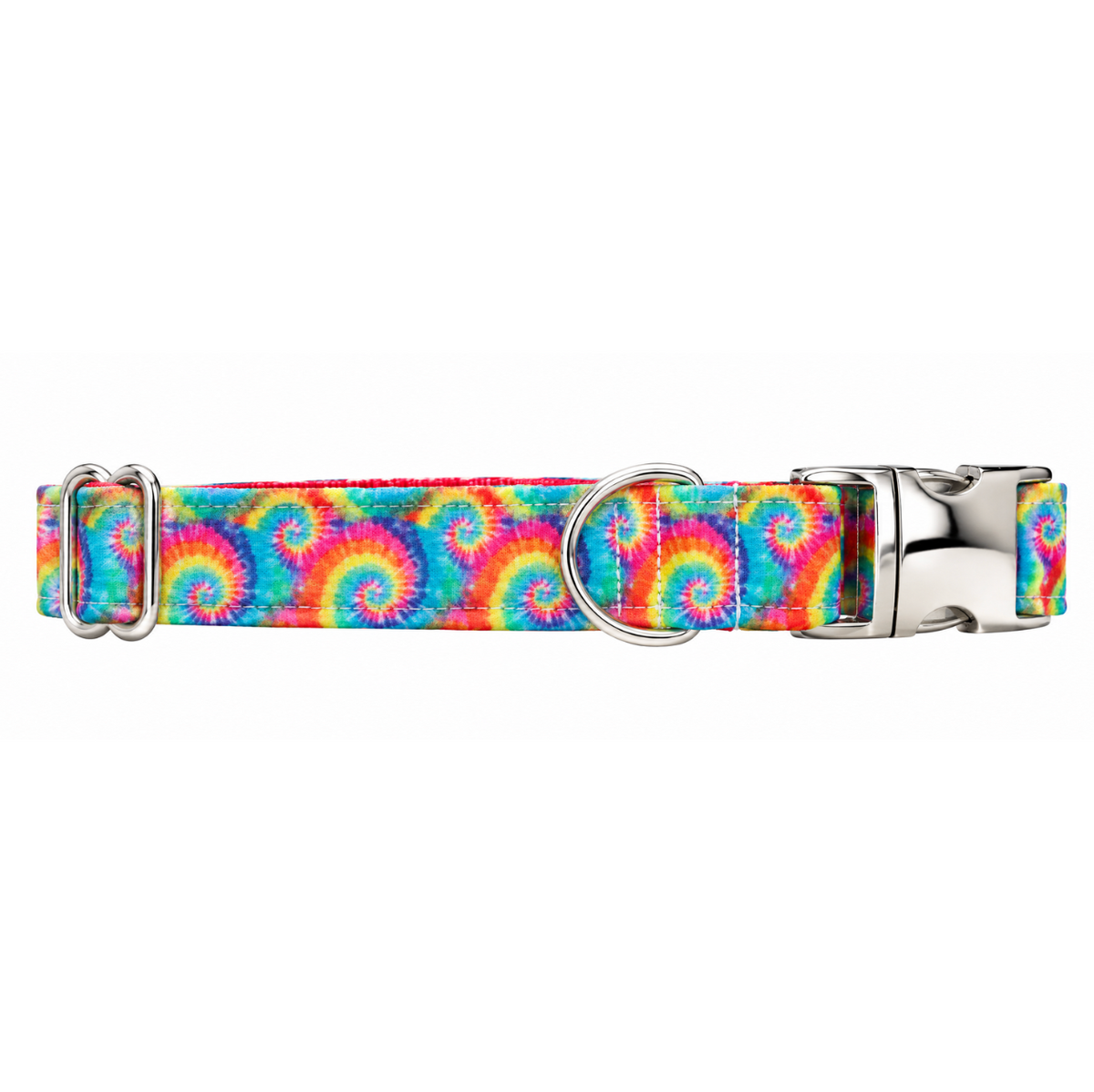 RAINBOW TIE DYE - DOG COLLAR