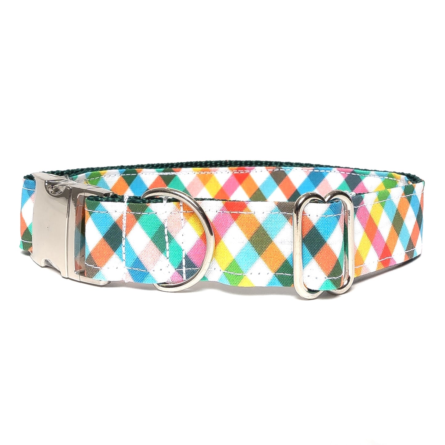 RAINBOW ARGYLE - DOG COLLAR