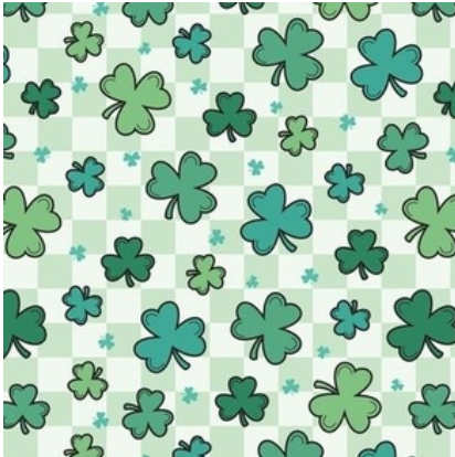 RETRO SHAMROCK - CLASSIC DOG BANDANA BY DAPPER DEXTER