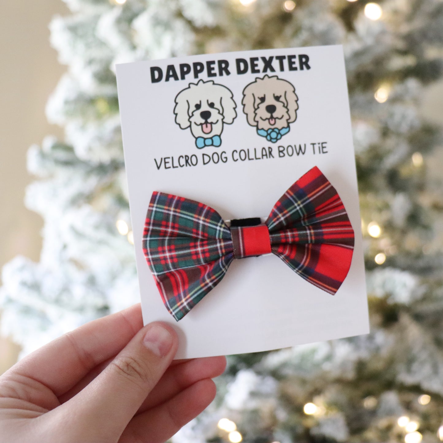 RED TARTAN - (MINI) BOW TIE