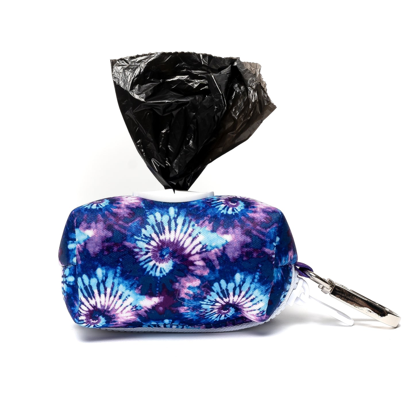 ROYAL BLUE & PURPLE TIE DYE LEASH BAG