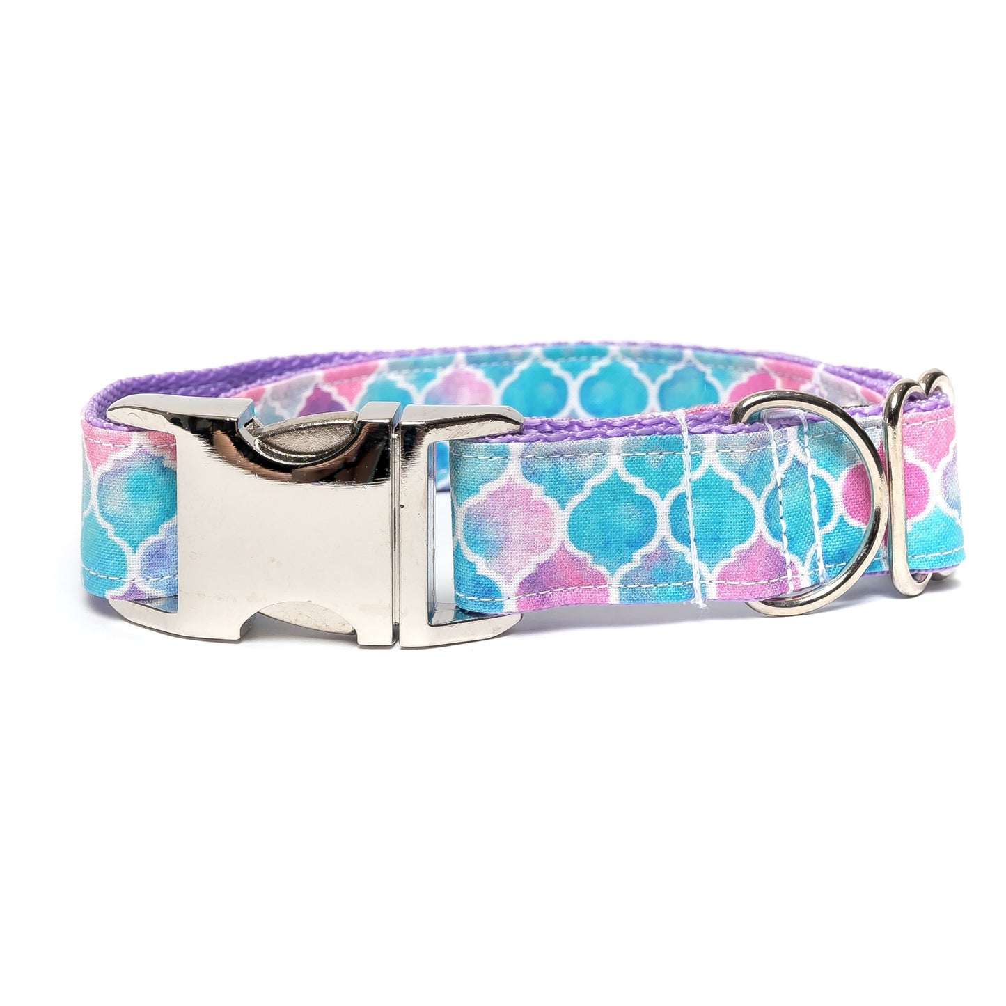 WATERCOLOR MERMAID VIBES - DOG COLLAR