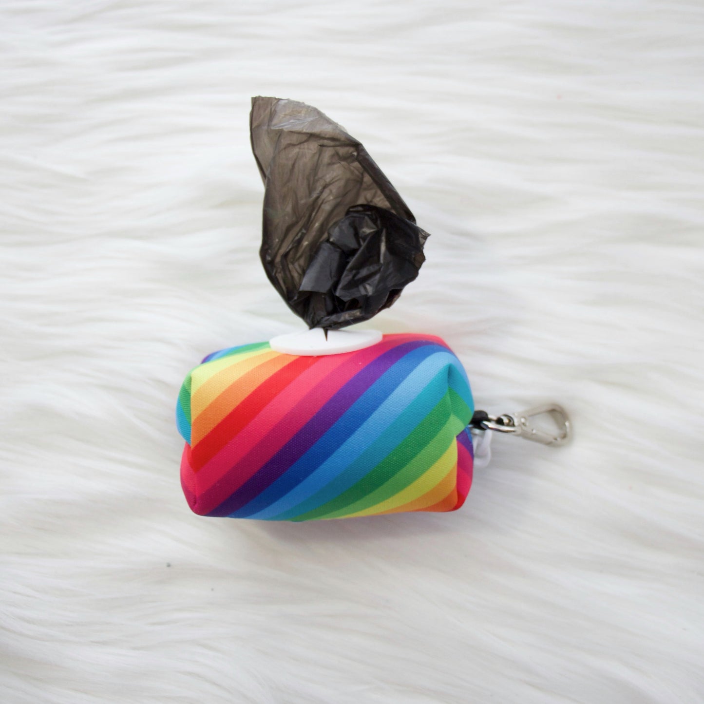 RAINBOW STRIPES LEASH BAG