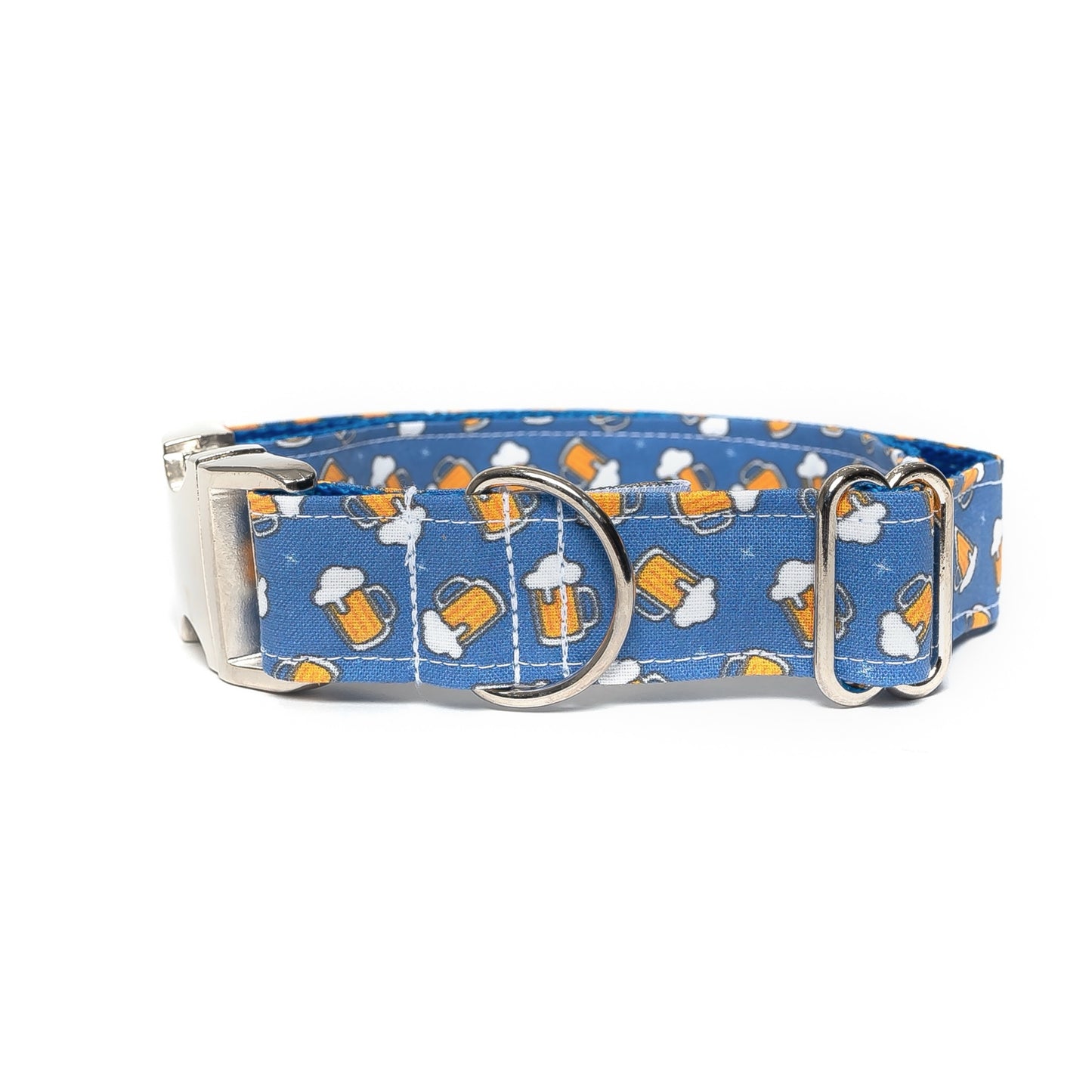 ROYAL BLUE BEER- DOG COLLAR