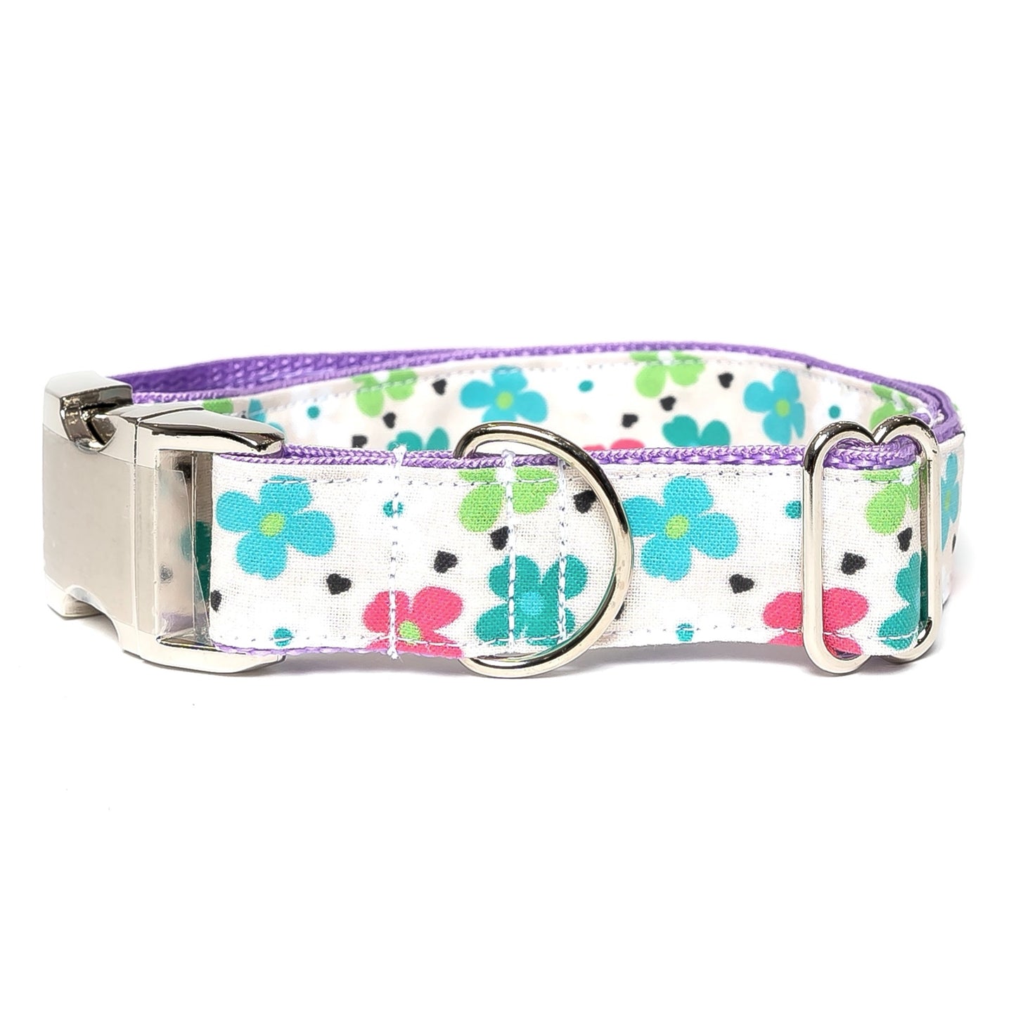 SPRING FLOWERS - DOG COLLAR