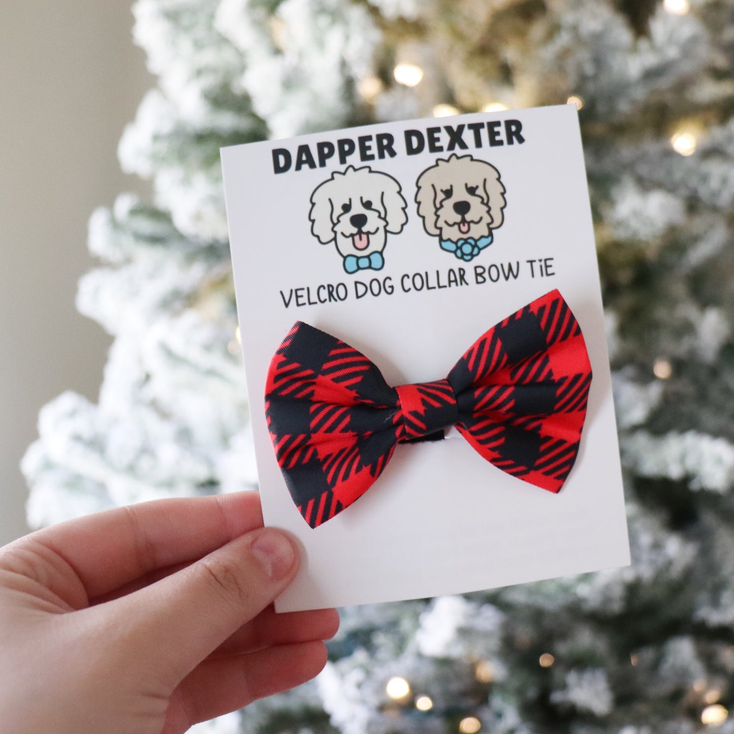 BUFFALO PLAID - (MINI)  BOW TIE