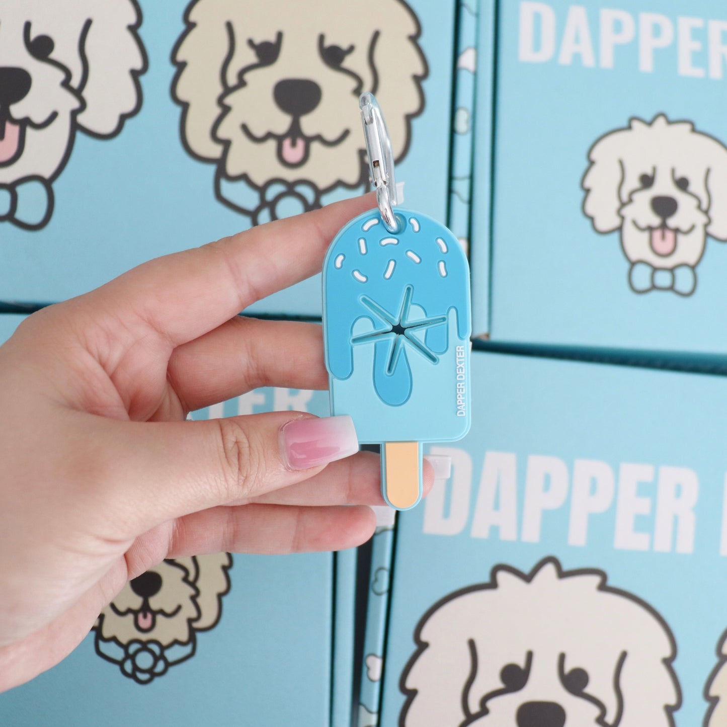 ICE CREAM- POO BAG HOLDER