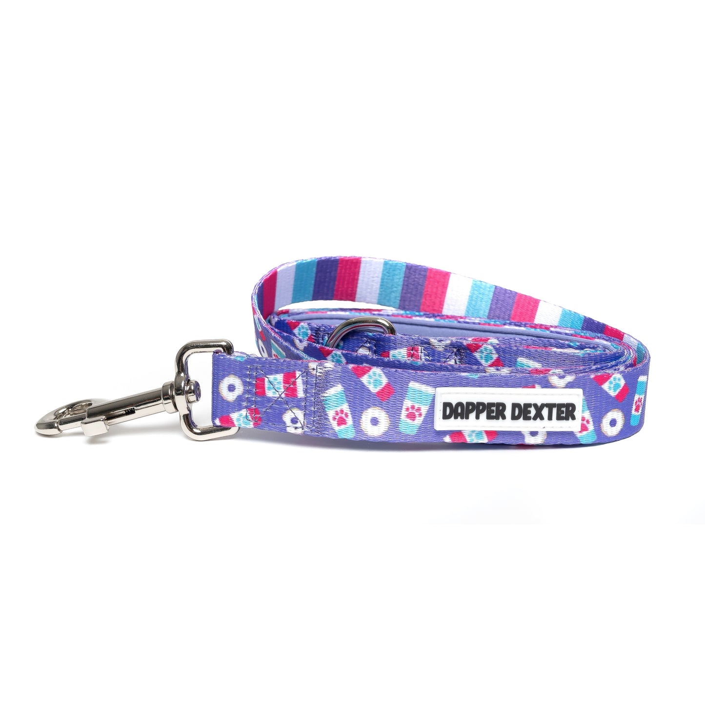 COFFEE & DONUTS DOG LEASH