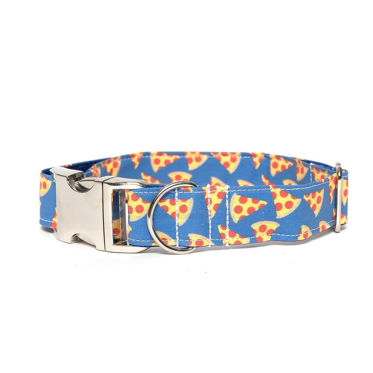 ROYAL BLUE PIZZA - DOG COLLAR