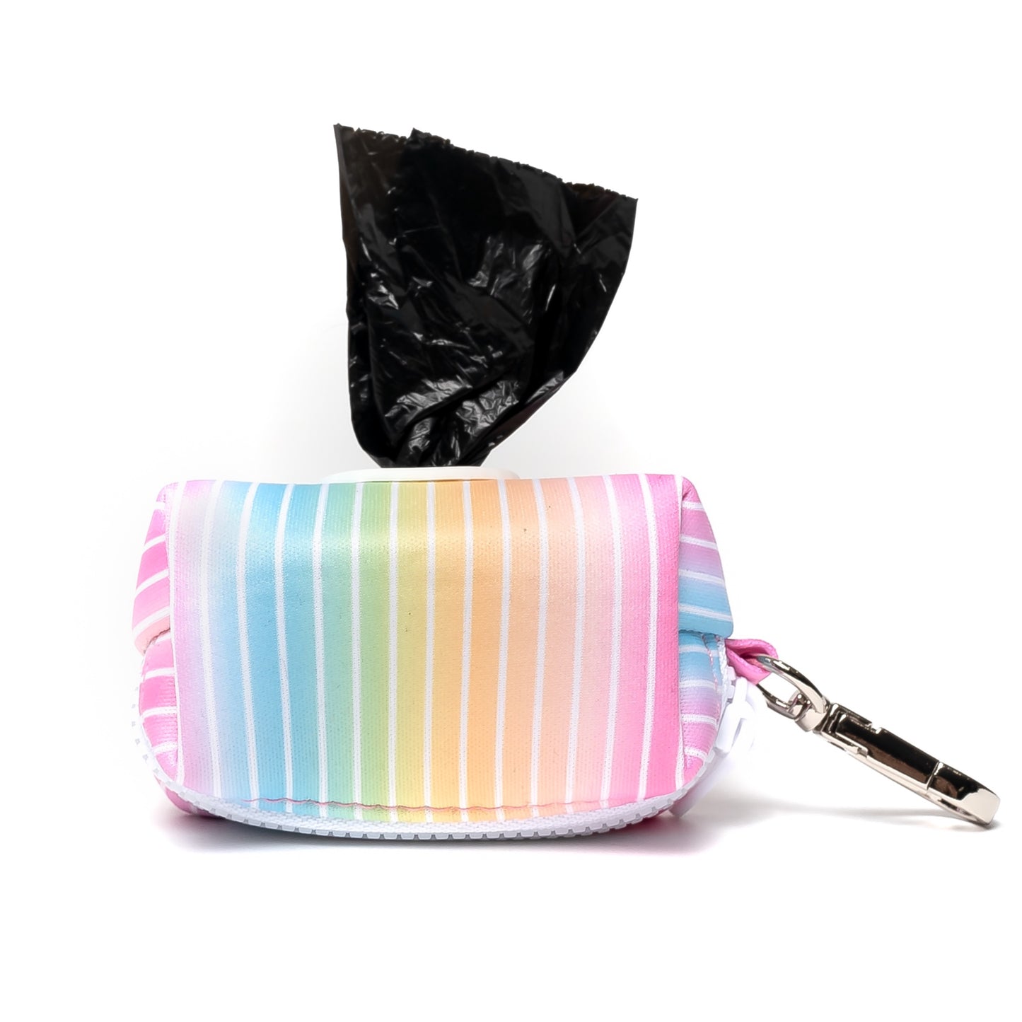 PASTEL OMBRE STRIPES LEASH BAG