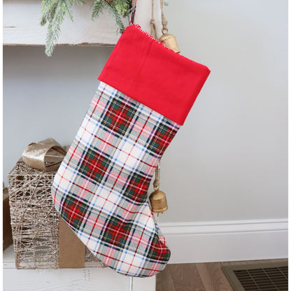 TARTAN STANDARD - HANDMADE CHRISTMAS STOCKING