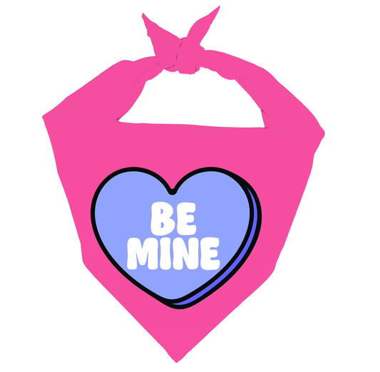 BE MINE - SQUARE BANDANA