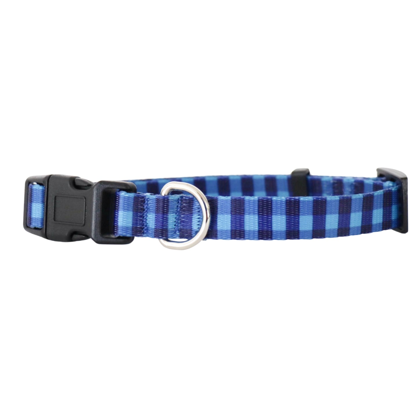 AQUA PLAID - EXTRA SMALL COLLAR