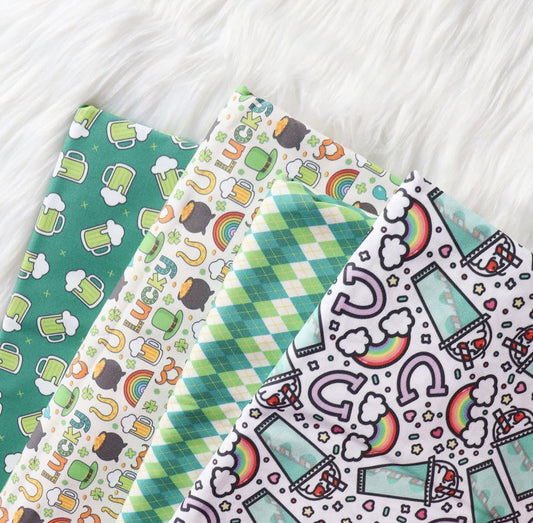 20 ST. PATRICK'S DAY CLASSIC BANDANAS (WHOLESALE)