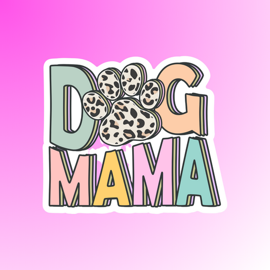 DOG MAMA - STICKER