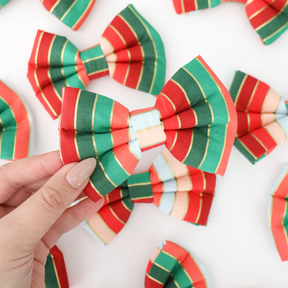 JOLLY STRIPES - DAPPER DEXTER DOG BOW TIE
