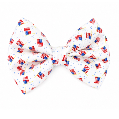 AMERICAN FLAG - DAPPER DEXTER DOG BOW TIE
