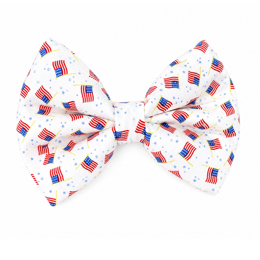 AMERICAN FLAG - DAPPER DEXTER DOG BOW TIE
